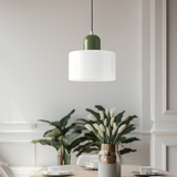 Moderne Lamp van Kleurrijk Glas met Geometrische Vorm