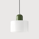 Moderne Lamp van Kleurrijk Glas met Geometrische Vorm