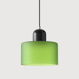 Moderne Lamp van Kleurrijk Glas met Geometrische Vorm