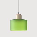 Moderne Lamp van Kleurrijk Glas met Geometrische Vorm