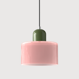 Moderne Lamp van Kleurrijk Glas met Geometrische Vorm