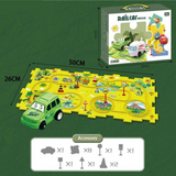 Puzzelracebaan Speelset - Eindeloos Bouw- en Rijplezier