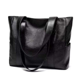 Elegante Vintage Leren Handtas Voor Schouder Tijdloze Elegant en Moderne Functionaliteit Voor Elke Dag