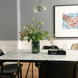 Solara Hanglamp – Elegante Messing & Glas LED Hanglamp