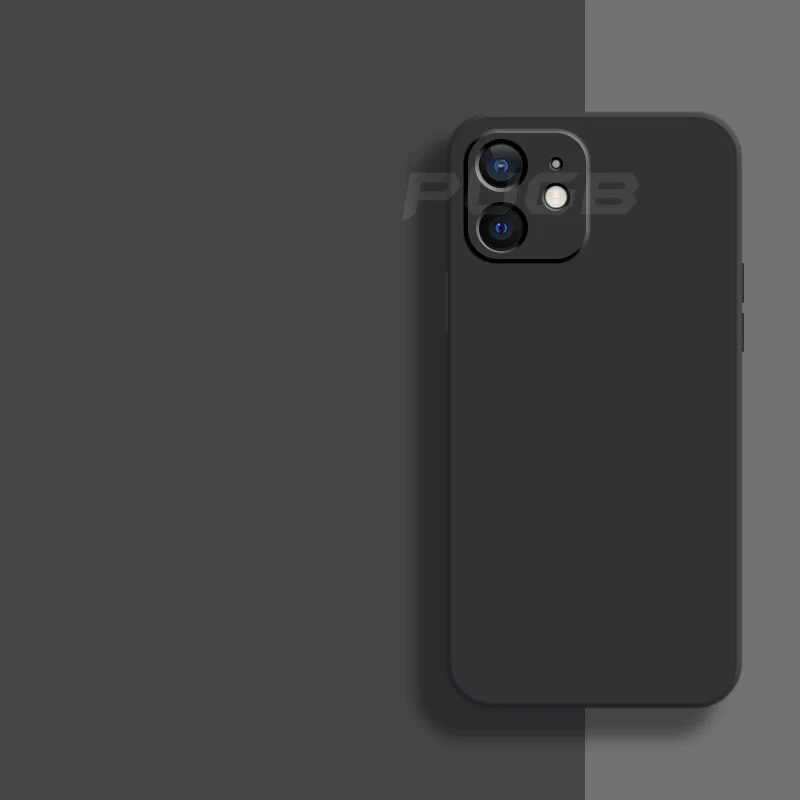 Liquid Silicone Case | Zachte beschermende case voor iPhone 11, 12 en 13
