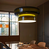 Bijzondere hanglamp van handgeblazen glas