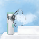 Norvo | Vernevelaar voor Astma Verlichting | Compacte Handheld Inhalator voor Thuis & Reizen