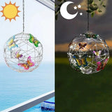 GlimmerWings - Vlinder zonnepaneel lamp voor betoverende tuindecoratie