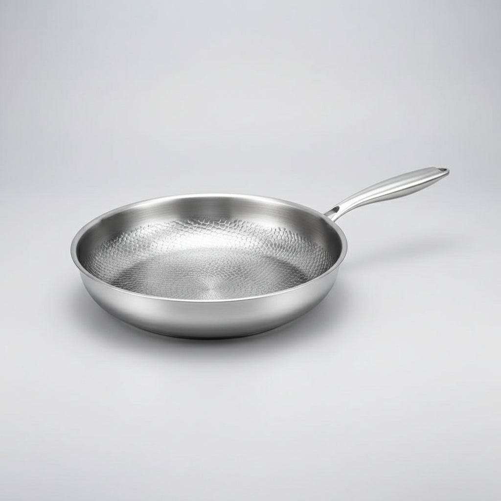 COOKVION – Titanen gehammert anti-aanbak koekenpan voor inductiekookplaten en moderne keukens