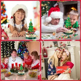 CAROLTREE – DIY Muziekdoos met Kerstboom-ontwerp en Melodie "We Wish You a Merry Christmas"
