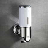 SOAPFORT – Hoogwaardige, wandmontage zeepdispenser met elegant roestvrijstalen ontwerp