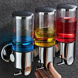 SOAPFORT – Hoogwaardige, wandmontage zeepdispenser met elegant roestvrijstalen ontwerp