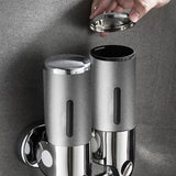 SOAPFORT – Hoogwaardige, wandmontage zeepdispenser met elegant roestvrijstalen ontwerp