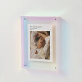 COLORFRAME – Kleurrijke Transparante Acryl Fotolijst voor Levendige Herinneringen
