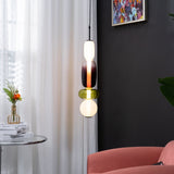 Kandiertes Glas Hanglamp – Levendige LED Glazen Fixture voor een Stijlvol Interieur