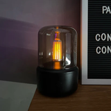 Moderne LED Diffuser met Vlam Effect en Olieën