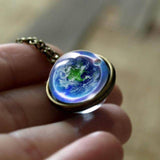 Celestia | Elegante Kosmische Universum Hanger Ketting voor Kosmische Enthousiastelingen