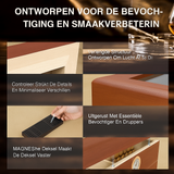 Luxe sigaren humidor met hygrometer | Sigarenaccessoire | Stijlvolle sigarenbox met bevochtiger en cederhouten binnenkant