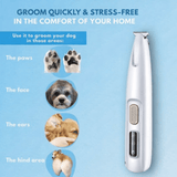 SilentPet Trimmer – Geluidsarme hondenknipper voor schone poten en gevoelige plekken
