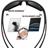 POLARSPORTX Pro – Gepolariseerde sportzonnebril met UV400-bescherming voor buiten en dagelijks gebruik