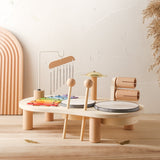 Kinderen’s Houten Muziektafel Xylofoon Drums Educatief Instrument