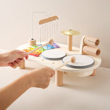 Kinderen’s Houten Muziektafel Xylofoon Drums Educatief Instrument