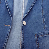 MARZIA | Stijlvolle Dames Denim Blazer - Elegant & Comfortabel