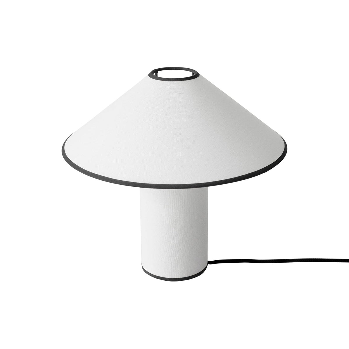 Tafellamp met stoffen kap – Lunara