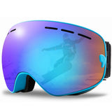 Dubbele lagen anti-fog skibril sneeuw snowboardbril