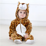 CozyCubs | Flanellen Baby Romper – Schattige Verkleed Outfit