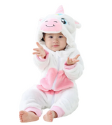 CozyCubs | Flanellen Baby Romper – Schattige Verkleed Outfit