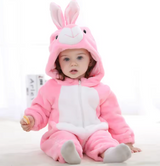 CozyCubs | Flanellen Baby Romper – Schattige Verkleed Outfit