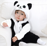 CozyCubs | Flanellen Baby Romper – Schattige Verkleed Outfit
