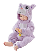 CozyCubs | Flanellen Baby Romper – Schattige Verkleed Outfit