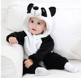 CozyCubs | Flanellen Baby Romper – Schattige Verkleed Outfit