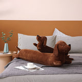 CuddlyPlush - Schattig Kordel Teckel Pluche Kussen