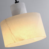 Scandinavische Witte Marmeren Hanglamp – Minimalistische Elegantie voor Moderne Interieurs