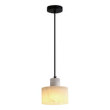 Scandinavische Witte Marmeren Hanglamp – Minimalistische Elegantie voor Moderne Interieurs