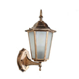 Retro Glazen Buitenwandlamp – Vintage Charme met Moderne Duurzaamheid