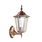 Retro Glazen Buitenwandlamp – Vintage Charme met Moderne Duurzaamheid