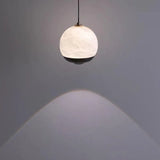 Noordse Alabaster Globe Hanglamp – Elegante Marmeren Hanglamp