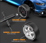 DRIFTIGNITE – 4WD RC-Driftauto met bijzonder gladde banden