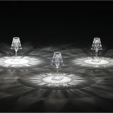 GlimmerLux - Elegante tafellamp van kristal met touch dimmer