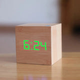 Compacte Mini LED Digitale Wecker - Aanpasbare Helderheid en Nachtmodus