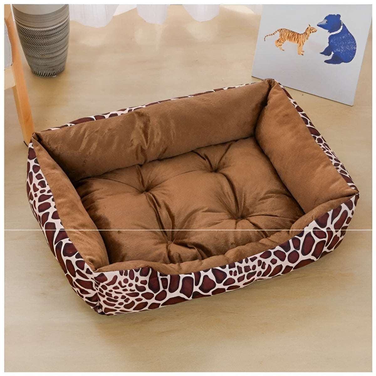 Luxe Orthopedisch Pluche Huisdierbed - PlushNest