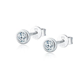 Compacte ronde oorbellen – Amira
