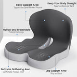 ERGOCOMFORT PAD – Premium Geheugenschuim Kussen voor Houding & Comfort