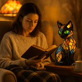 LUNACAT – LED-Katten-Nachtlamp met zacht licht en speels ontwerp