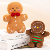 HOLIDAYGINGER – Zachte peperkoek-pluche kussen voor een warme feestelijke sfeer