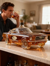 Mustang Auto Vorm Whiskey Decanteur | 3D Ontwerp Glazen Decanteur voor Dranken | Voor Thuisbar Gebruik